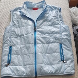 Light Blue Puffer Vest